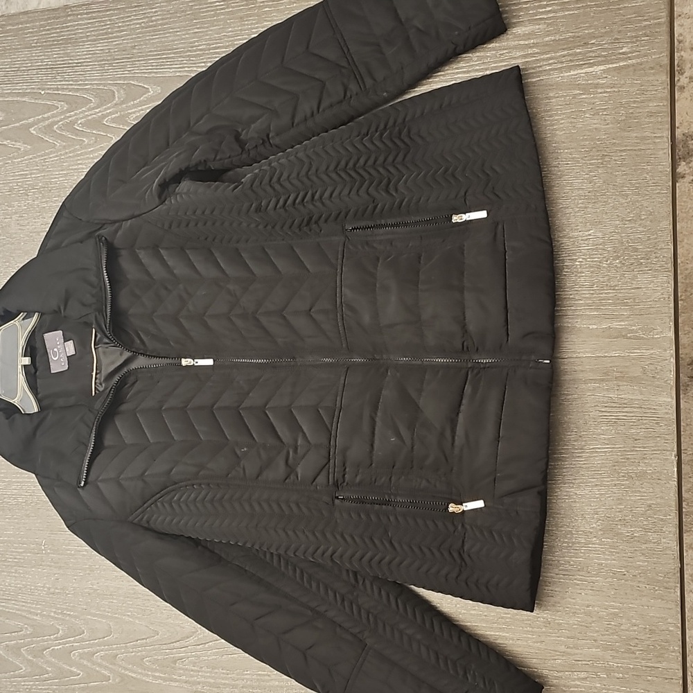 Gallery Black Puffer Jacket